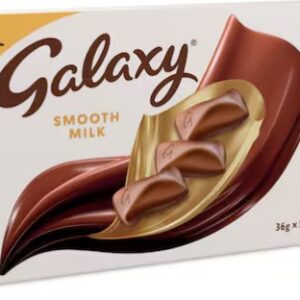 Galaxy Smooth Milk Chocolate Bar 36g Pack of 5